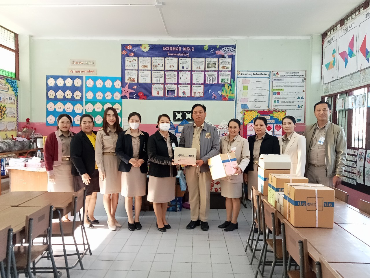 ตรวจเยี่ยมสนามสอบการทดสอบทางการศึกษาระดับชาติขั้นพื้นฐาน (O-NET) ปีการศึกษา 2567